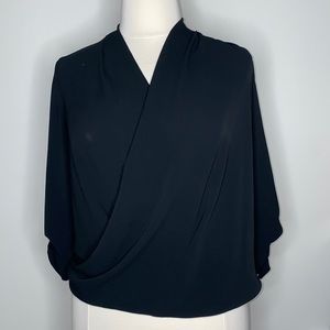 Black Rachel Roy Long Sleeve Blouse